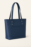 Tote with pocket-Blue