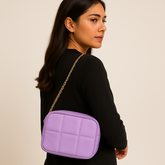 Quilted Crossbody Lilac