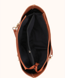 Tote bag with pouch - Mustard