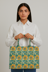 Sunflower Canvas Tote