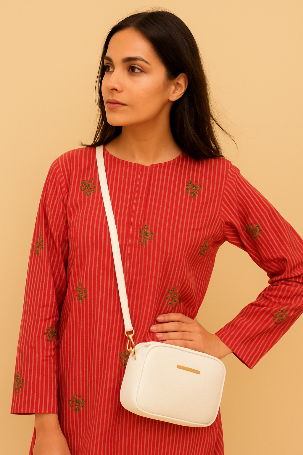 Snake Print - White