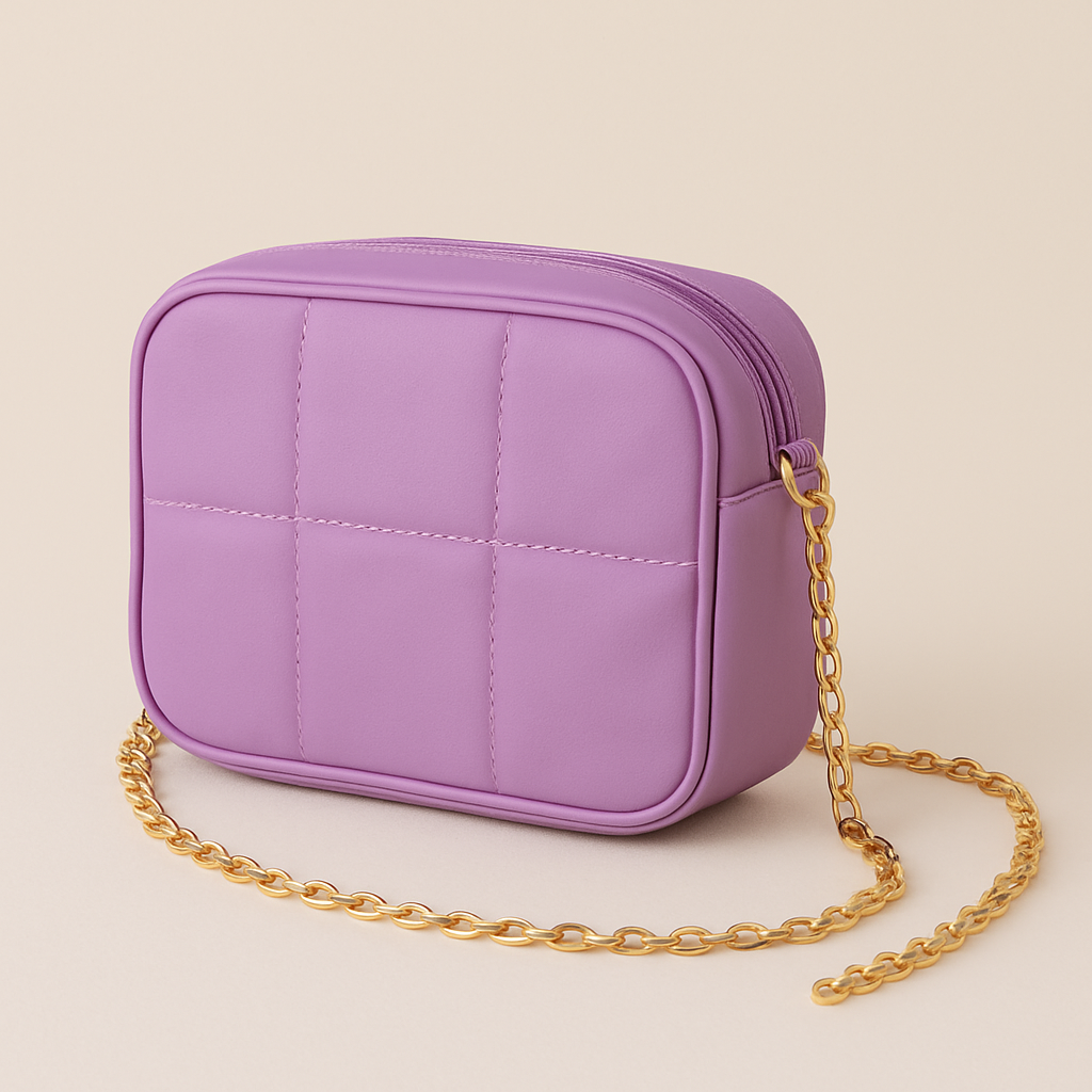 Quilted Crossbody Lilac
