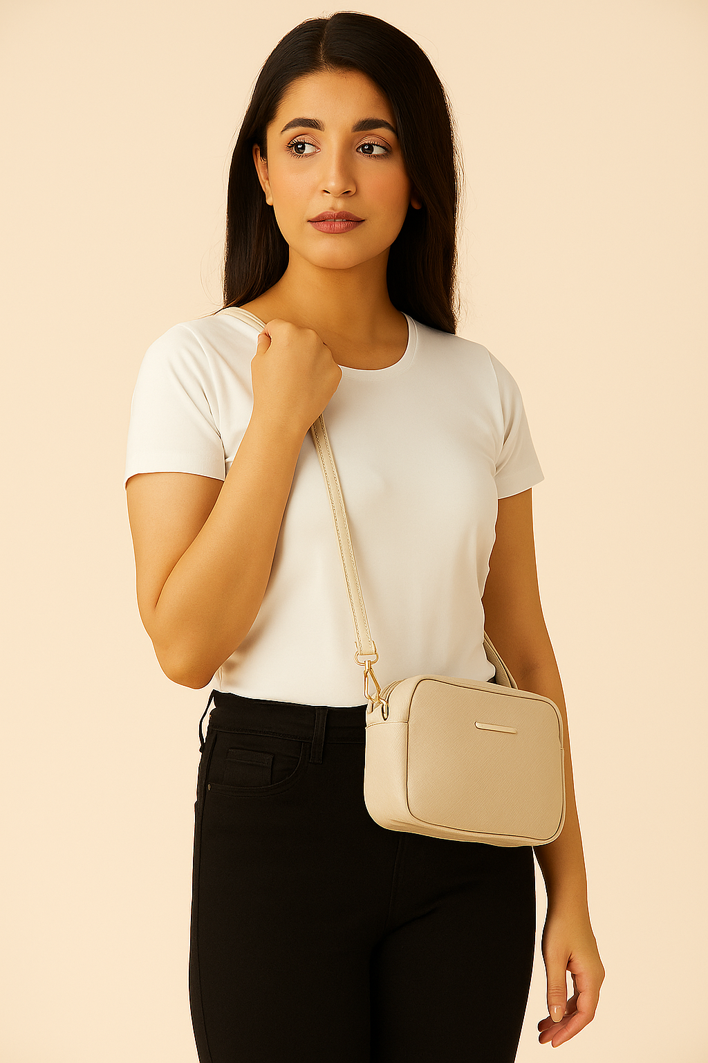 Snake Print - Beige