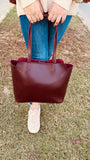 Minimalist- Maroon