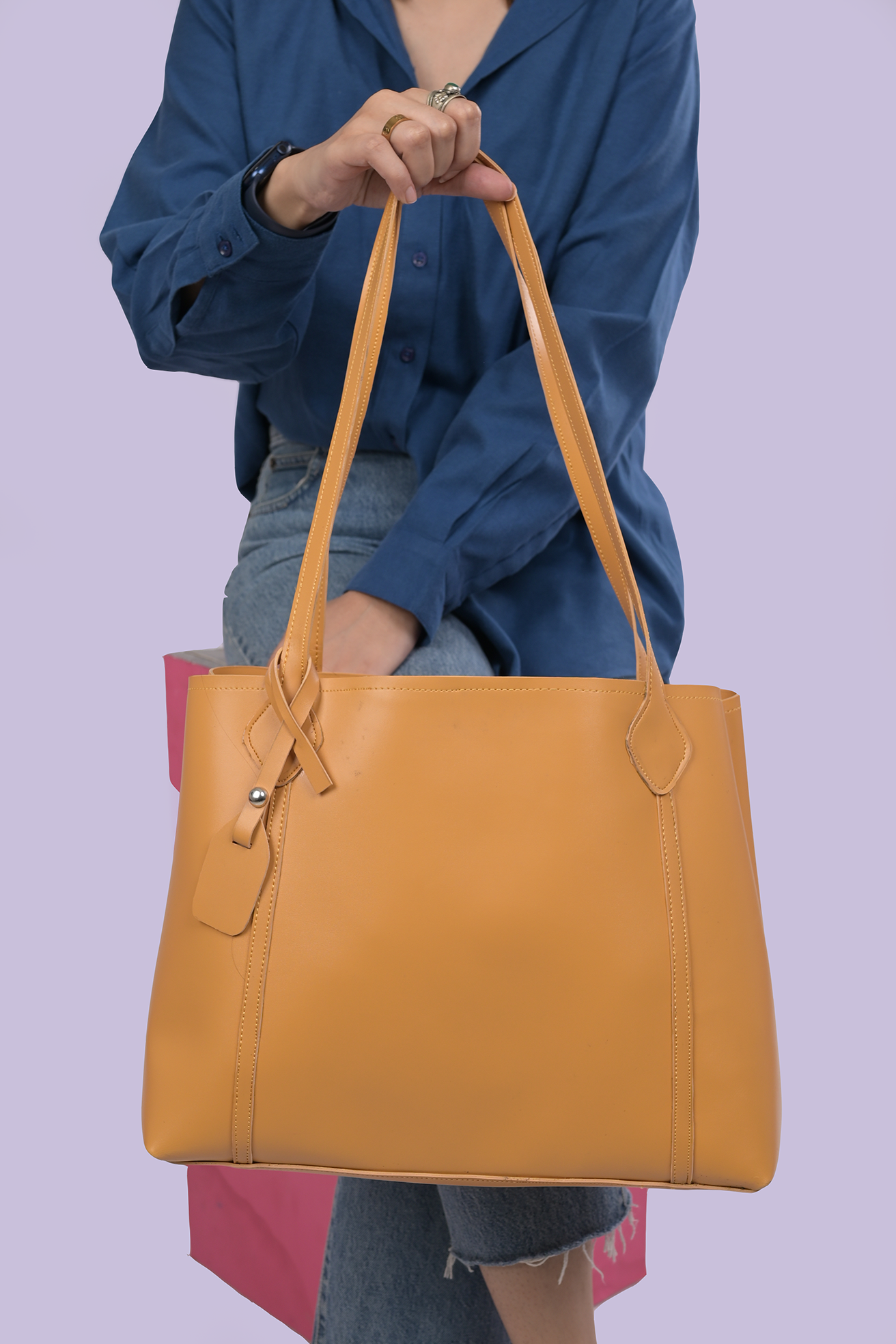Drop Handle - Yellowish